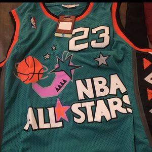 1996 Jordan all star jersey only worn once!